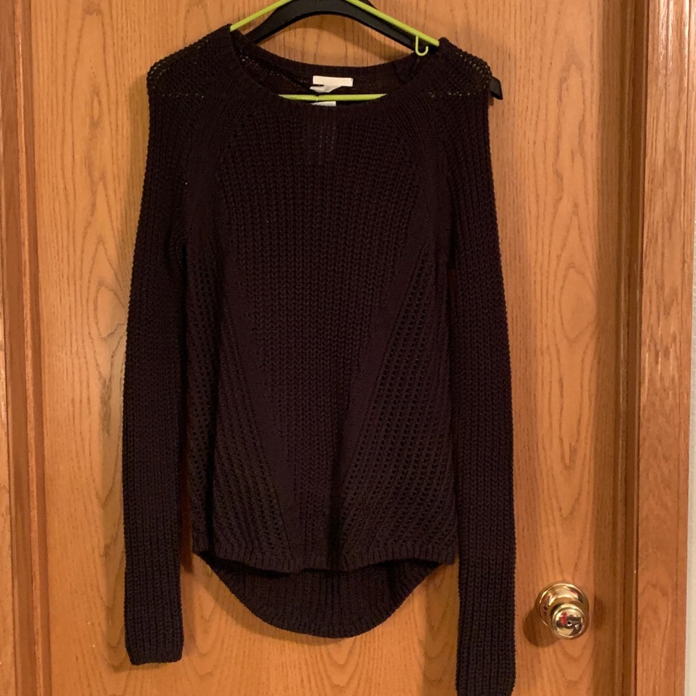Black sweater!